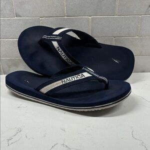 Nautica Blue Flip Flops – Women’s Size 5.5